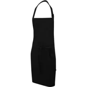 Dennys Multicoloured Bib Apron 28x36ins (Pack of 2) (One Size) (Black) - Black