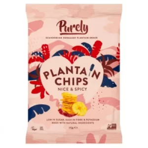 Purely Plantain Nice Spicy 75g (10 minimum)