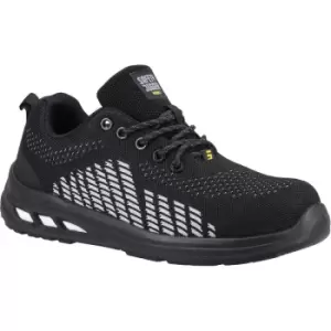 Safety Jogger Mens Fitz Safety Trainers (11 UK) (Black)