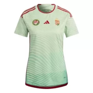 adidas Hungary Away Shirt 2022/2023 Womens - Green