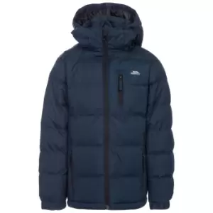 Trespass Boys Tuff Hooded Jacket (7/8) (Navy)