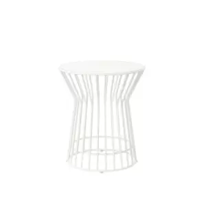 Novogratz Roberta Side Table - White