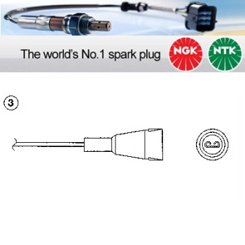 NGK OZA401-E51 / 0142 Lambda Sensor Zirconia Type Oxygen O2 Exhaust Probe