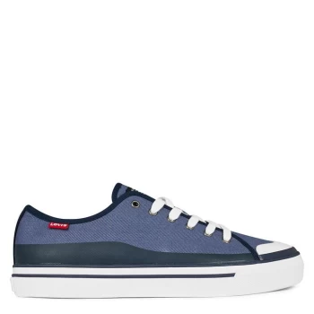 Levis Square Canvas Low Trainers Mens - Blue