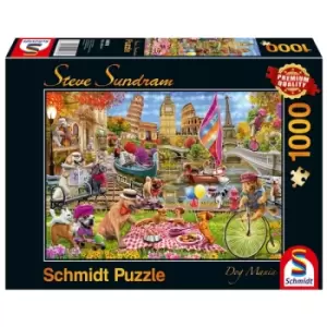 Schmidt Steve Sundram: Dog Mania 1000 Piece jigsaw Puzzle