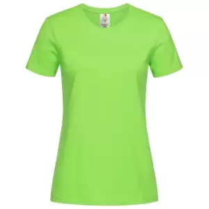 Stedman Womens/Ladies Classic Organic T-Shirt (L) (Kiwi Green)