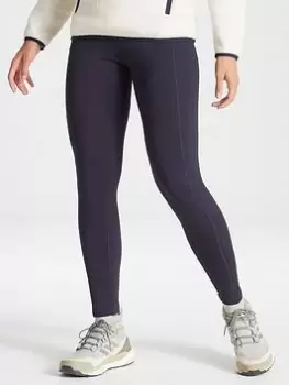 Craghoppers Winter Trekking Leggings - Navy, Dark Navy, Size 20, Women