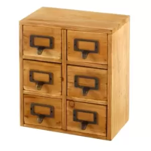 Storage Drawers (6 drawers) 23 x 15 x 27cm