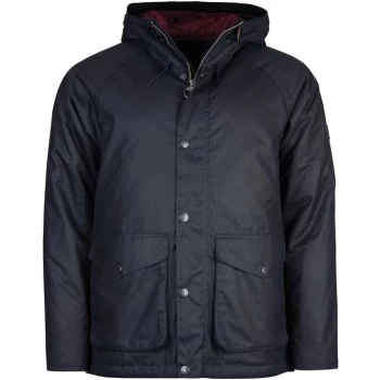 Barbour Alpha Wax Jacket - Navy NY92