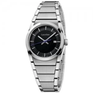 Calvin Klein Ladies Step Stainless Steel Watch - K6K33143