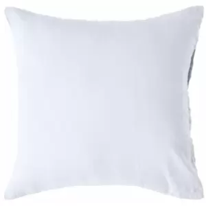 White European Linen Pillowcase, 40 x 80cm - White - Homescapes