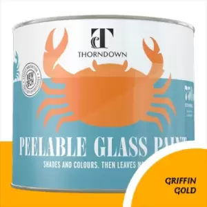 Thorndown Griffin Gold Peelable Glass Paint 150ml - Translucent