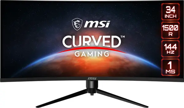 MSI Optix 34" MAG342CQR Quad HD Curved LCD Monitor