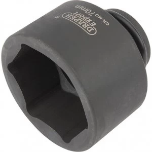 Draper Expert 3/4" Drive Hexagon Impact Socket Metric 3/4" 70mm