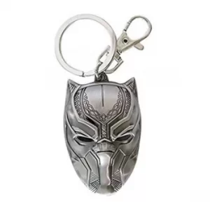 Marvel Pewter Black Panther Keyring