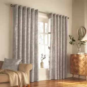 Irwin Woodland Eyelet Curtains Stone