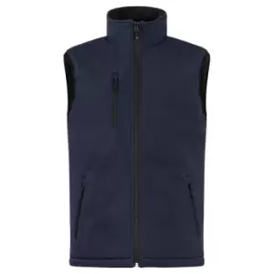 Clique Mens Softshell Padded Gilet (XL) (Dark Navy)