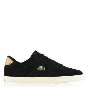 Lacoste Court Master 418 Trainers - Black/Natural