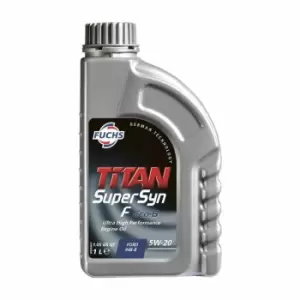 FUCHS TITAN SUPERSYN F ECO-B 5W-20 ENGINE OIL LUBRICANT 1 LITRE ACEA A1/B1