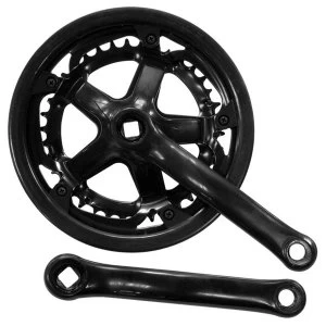 ETC Chainset Steel 40/48 Teeth 170mm Black With Guard