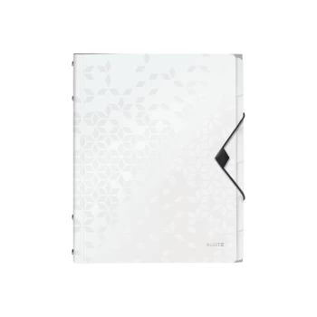 WOW Divider Book Polypropylene 6 Tabbed Dividers A4. White - Outer Carton of 4