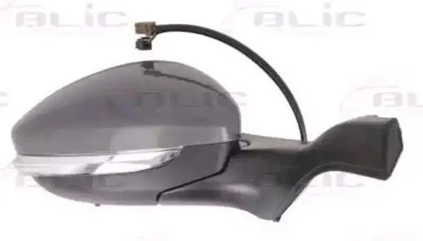 Wing mirror Blic 5402-08-2002054P Right primed Electric with thermo sensor, Heated, Convex for left-hand drive vehicles PEUGEOT: 2008 Estate