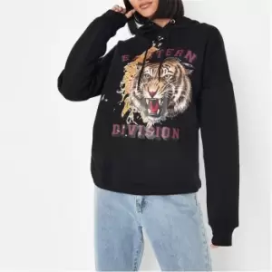 Missguided Oversized Hoodie - Black