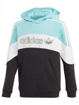 Boys, adidas Originals Childrens Bx 2.0 Hoodie - Blue, Size 9-10 Years