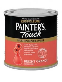 Rust-Oleum Painter&Rsquo;S Touch Toy Safe Gloss Multi Purpose Paint ; Bright Orange 250ml