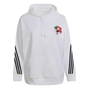 adidas x Marimekko Hoodie (Plus Size) Womens - White