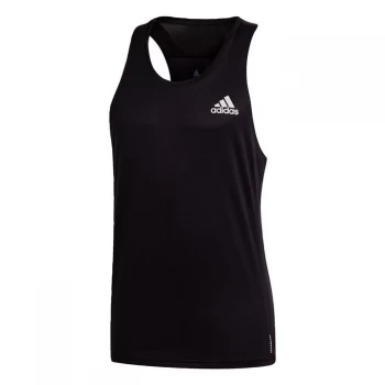 adidas Own the Run Singlet Mens - Black