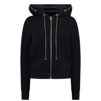 Guess Simonne Zip Hoodie - JET BLACK