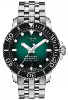 Tissot T1204071109101 Seastar 1000 Powermatic 80 Green Watch
