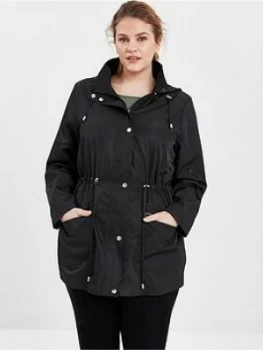 Evans Lightweight Jacket, Black, Size 24, Women