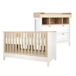 Mamas & Papas White & Natural Harwell 2 Piece Room Set