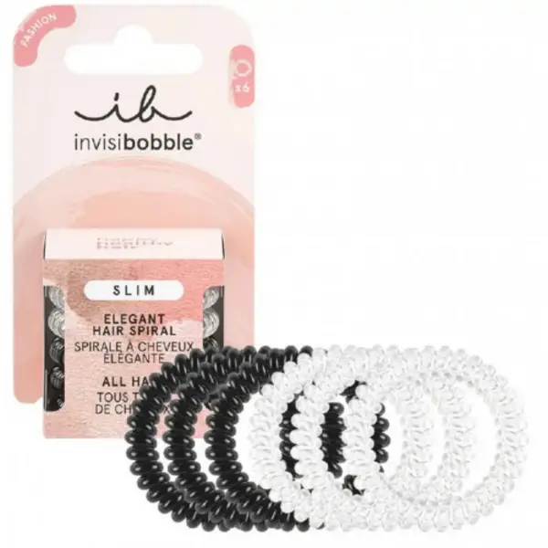 Invisibobble Slim Elegant Hair Spiral Day and Night