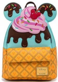 Mickey Mouse Loungefly - Ice Cream Mini backpacks multicolour