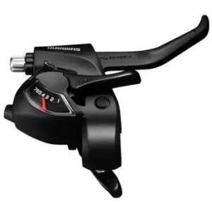 Shimano EF41 EZ Fire Plus 3 x 6 Speed STI Shifters - Black