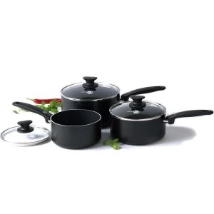 GreenPan Cambridge 3 Piece Saucepan Set