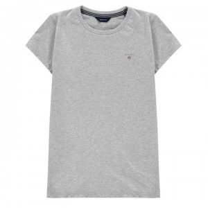 Gant Gant Logo T Shirt - Grey 094