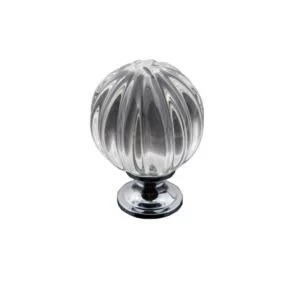 BQ Chrome effect Classic Knob Furniture knob D44.5 mm