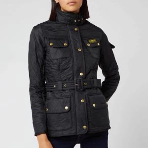 Barbour International Womens Polarquilt Jacket - Black - UK 14