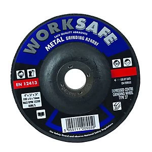 Rawlplug Work Safe DPC Metal Grinding Disc 106mm