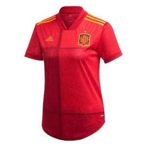 adidas Spain Home Shirt 2020 Ladies - Red