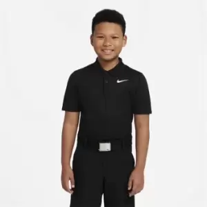 Nike Dri-FIT Victory Big Kids (Boys') Golf Polo Shirt - Black