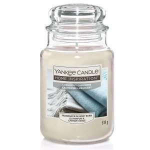 Yankee Candle Home Inspiration Luxurious Cashmere Scented Candle 411g