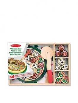 Melissa and Doug Wooden Pizza.