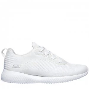 Skechers Bobsquad Trainers Ladies - White