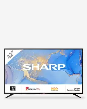 Sharp 42" 4T-C42CJ3KF2FB Smart 4K Ultra HD LED TV