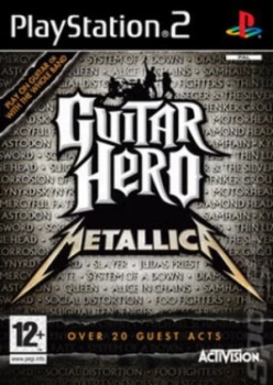 Guitar Hero Metallica PS2 Game